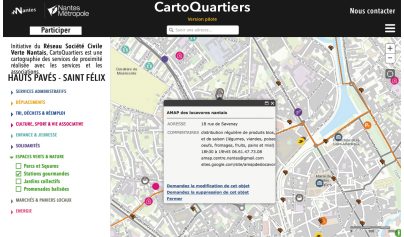 CartoQuartiers : des Nantais participatifs…