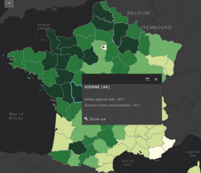 Carte et actualité agricole