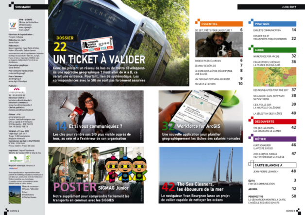 Transports publics urbains et SIG : un ticket à valider Transports publics urbains et SIG : un ticket à valider