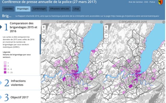 Une carte bien policée Une carte bien policée