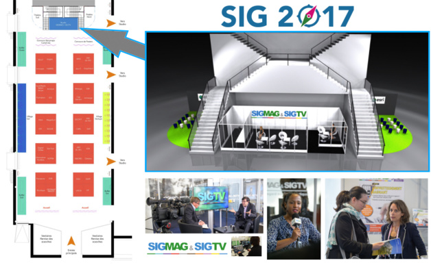 Retrouvez SIGMAG et SIGTV.FR sur SIG2017 ! Retrouvez SIGMAG et SIGTV.FR sur SIG2017 !