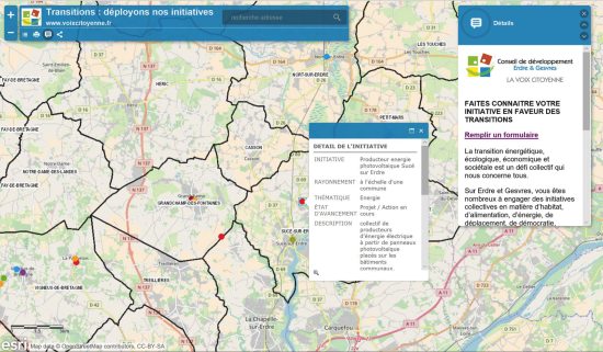 Une transition du territoire participative