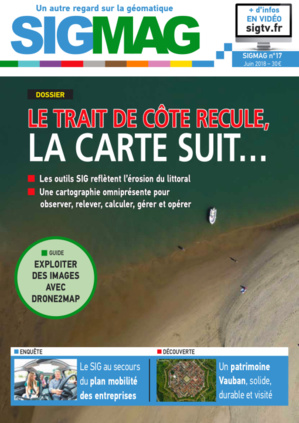 Le trait de côte recule, la carte suit... Le trait de côte recule, la carte suit...