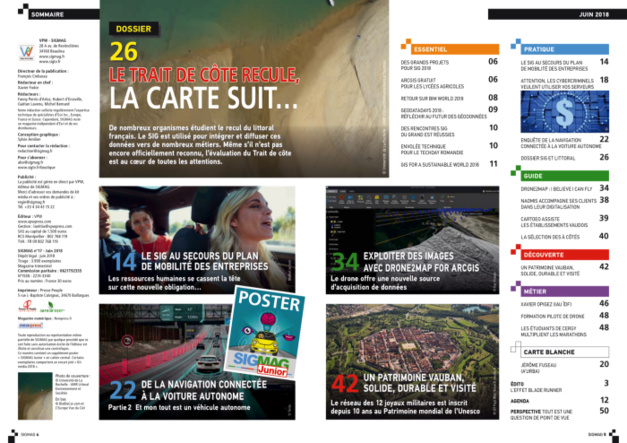 Le trait de côte recule, la carte suit... Le trait de côte recule, la carte suit...