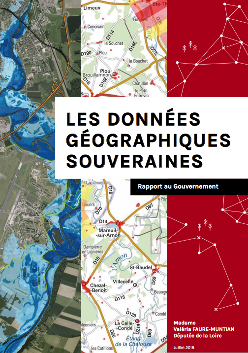 Valéria Faure-Muntian remet son rapport sur les données géographiques souveraines Valéria Faure-Muntian remet son rapport sur les données géographiques souveraines