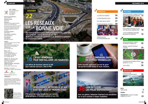 Les réseaux sur la bonne voie. Découvrez le sommaire de SIGMAG n°19 Les réseaux sur la bonne voie. Découvrez le sommaire de SIGMAG n°19