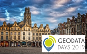 Inscrivez-vous aux GéoDataDays 2019, début juillet à Arras