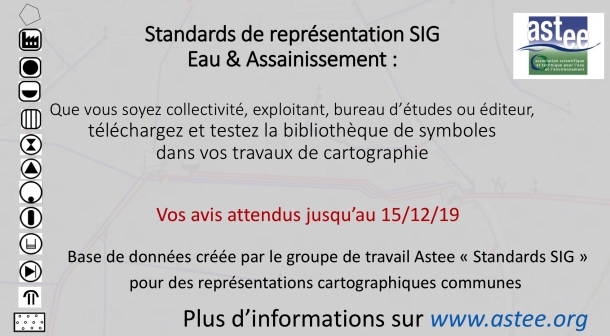 Nouvelle symbologie des réseaux d'eau et assainissement : donnez votre avis ! Nouvelle symbologie des réseaux d'eau et assainissement : donnez votre avis !