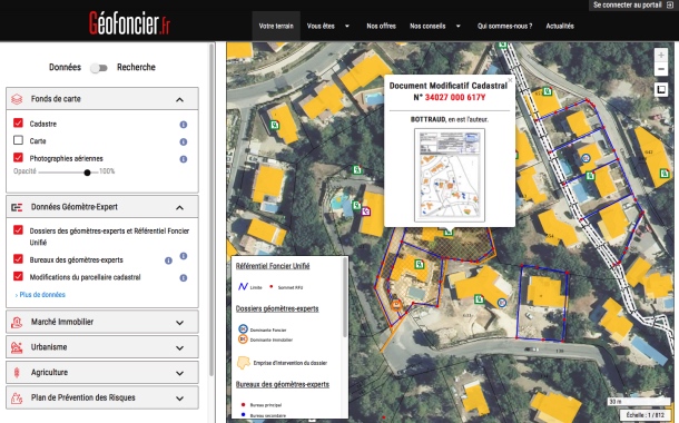 Une nouvelle version pour le portail Géofoncier.fr Une nouvelle version pour le portail Géofoncier.fr