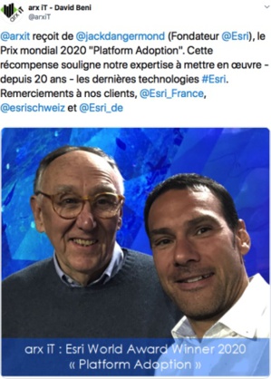 arx iT récompensé au niveau mondial