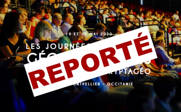 Les GéoDataDays 2020 reportés en septembre Les GéoDataDays 2020 reportés en septembre