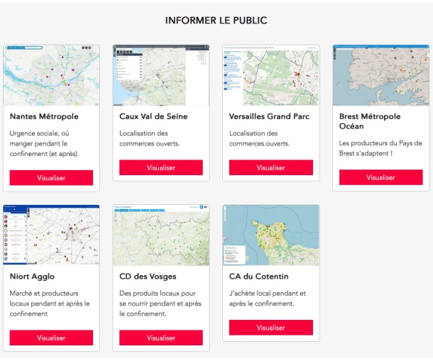 Le SIG se met au service du déconfinement Le SIG se met au service du déconfinement