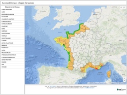 Déconfinement : la carte des plages dynamiques ouvertes Déconfinement : la carte des plages dynamiques ouvertes