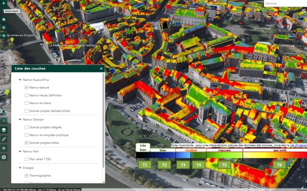 Namur en 3D