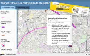 Tour de France 2020 : côté carto, rien ne change Tour de France 2020 : côté carto, rien ne change