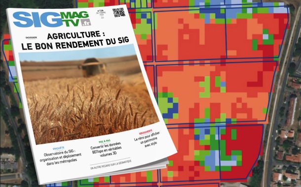 SIG et agriculture de précision, Observatoire du SIG - Découvrez le sommaire du nouveau SIGMAG