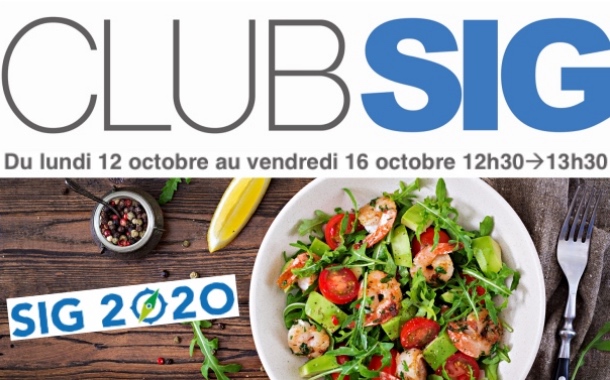 CLUB SIG, votre rendez-vous quotidien durant [LIVE] SIG2020