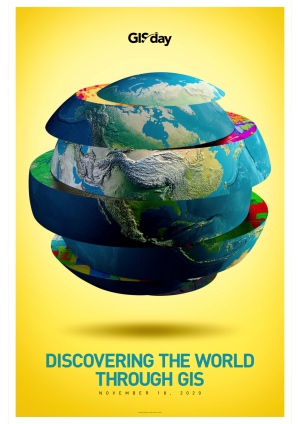 GIS day 2020 : de nouveaux posters à télécharger