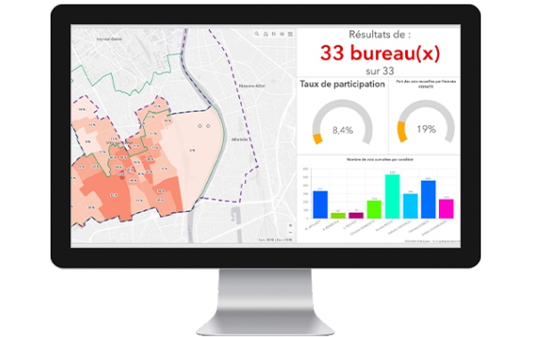 arcOpole Elections, un nouvel outil pour suivre les résultats