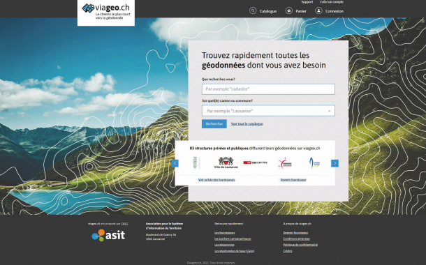 Viageo.ch : un nouveau chemin vers la géodonnée