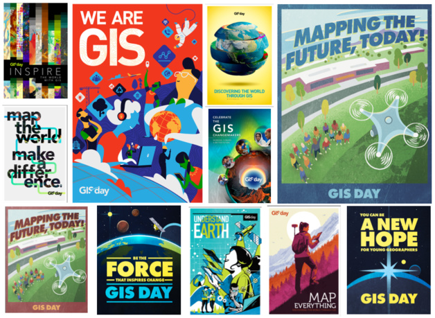 Bon GIS Day 2021 à toutes et à tous !
