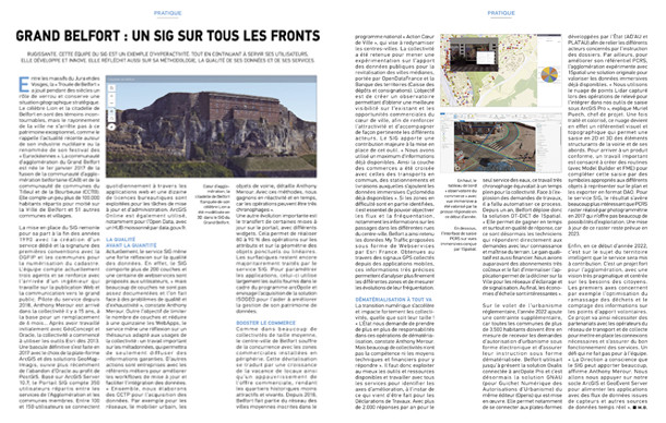 Grand Belfort : un SIG sur tous les fronts