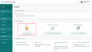 Configurer un flux de données temps-réel avec ArcGIS Velocity