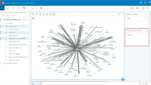 Analyse de liens avec ArcGIS Insights