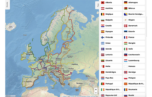 EuroVelo : bientôt 91.500 km de pistes cyclables pour sillonner le continent EuroVelo : bientôt 91.500 km de pistes cyclables pour sillonner le continent