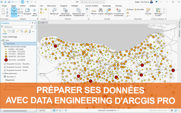Bien préparer ses données avec Data Engineering d'ArcGIS Pro