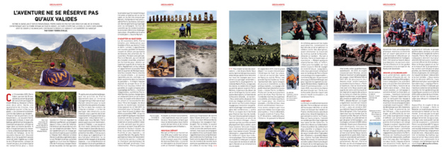 L'aventure ne se réserve pas qu'aux valides L'aventure ne se réserve pas qu'aux valides