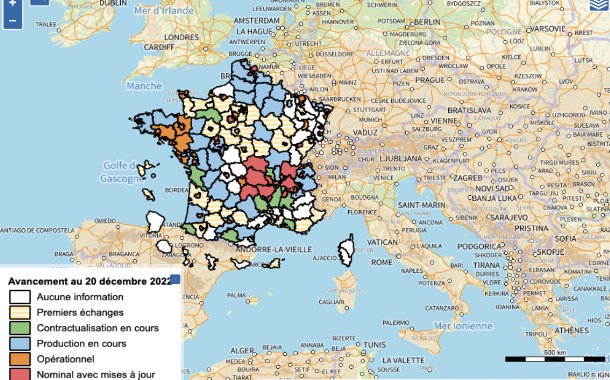 PCRS : point d'avancement à fin 2022