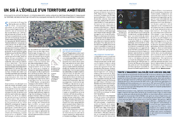 Un SIG à l’échelle d’un territoire ambitieux 
