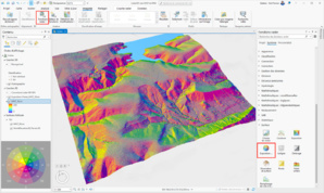 Créer un MNT et un MNS à partir de données LiDAR HD