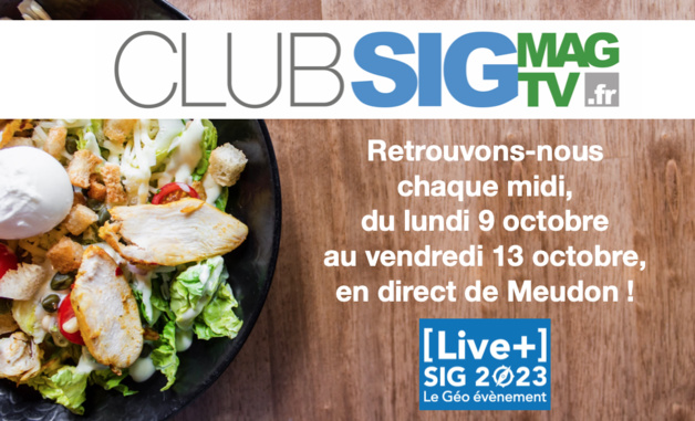 CLUB SIG, chaque midi du 9 au 13 octobre : découvrez le menu CLUB SIG, chaque midi du 9 au 13 octobre : découvrez le menu