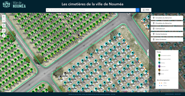 Tombes à carte Tombes à carte