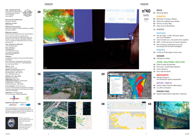 L'Afrique en orbite à la Une de SIGMAG n°40