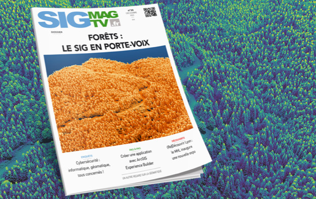 Forêts, le SIG en porte-voix : au sommaire de SIGMAG n°39