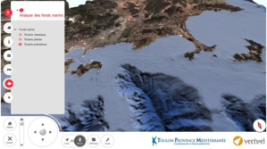 Vectuel a assisté TPM dans la constitution de leur modèle numérique de fonds marins au large de Toulon