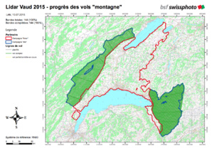 Campagne de relevés LiDAR du canton de Vaud Campagne de relevés LiDAR du canton de Vaud