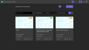 Prendre en main le mode express d'ArcGIS Experience Builder