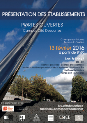 Portes ouvertes à l'ENSG ce samedi 13 février Portes ouvertes à l'ENSG ce samedi 13 février