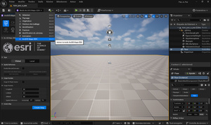 Initiation à ArcGIS Maps SDK for Unreal Engine Initiation à ArcGIS Maps SDK for Unreal Engine