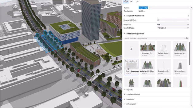 CityEngine prend des voies plus simples CityEngine prend des voies plus simples