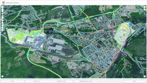 Suivi du trafic en temps réel sur le quartier Belval.