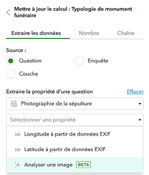 Tirez parti de l’analyse par IA dans ArcGIS Survey123 Tirez parti de l’analyse par IA dans ArcGIS Survey123