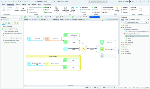 Nouveau design pour ModelBuilder