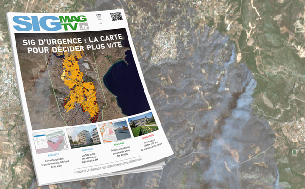 Découvrez le sommaire du SIGMAG de juin 2026 avec notre dossier sur SIG d'urgence : la carte pour décider plus vite et 2 enquêtes sur le GeoIA Urbanisme et le SIG au service de la gestion de patrimoine.