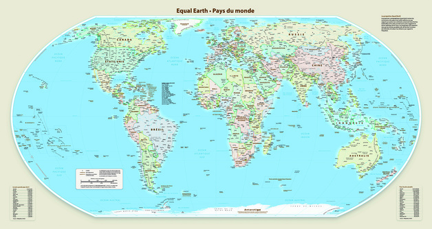 La carte corrigée La carte corrigée