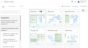 Configurer carte et application Data Explorer pour interagir avec ses données